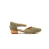 Zapato cala verde