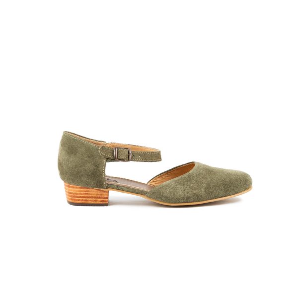 Zapato cala verde